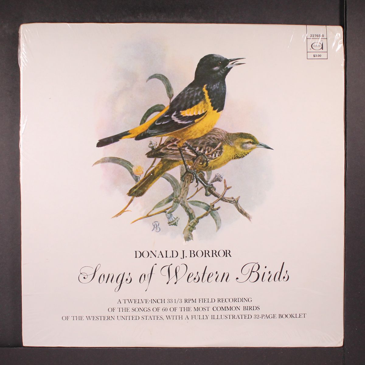 songs of western birds by DONALD J. BORROR