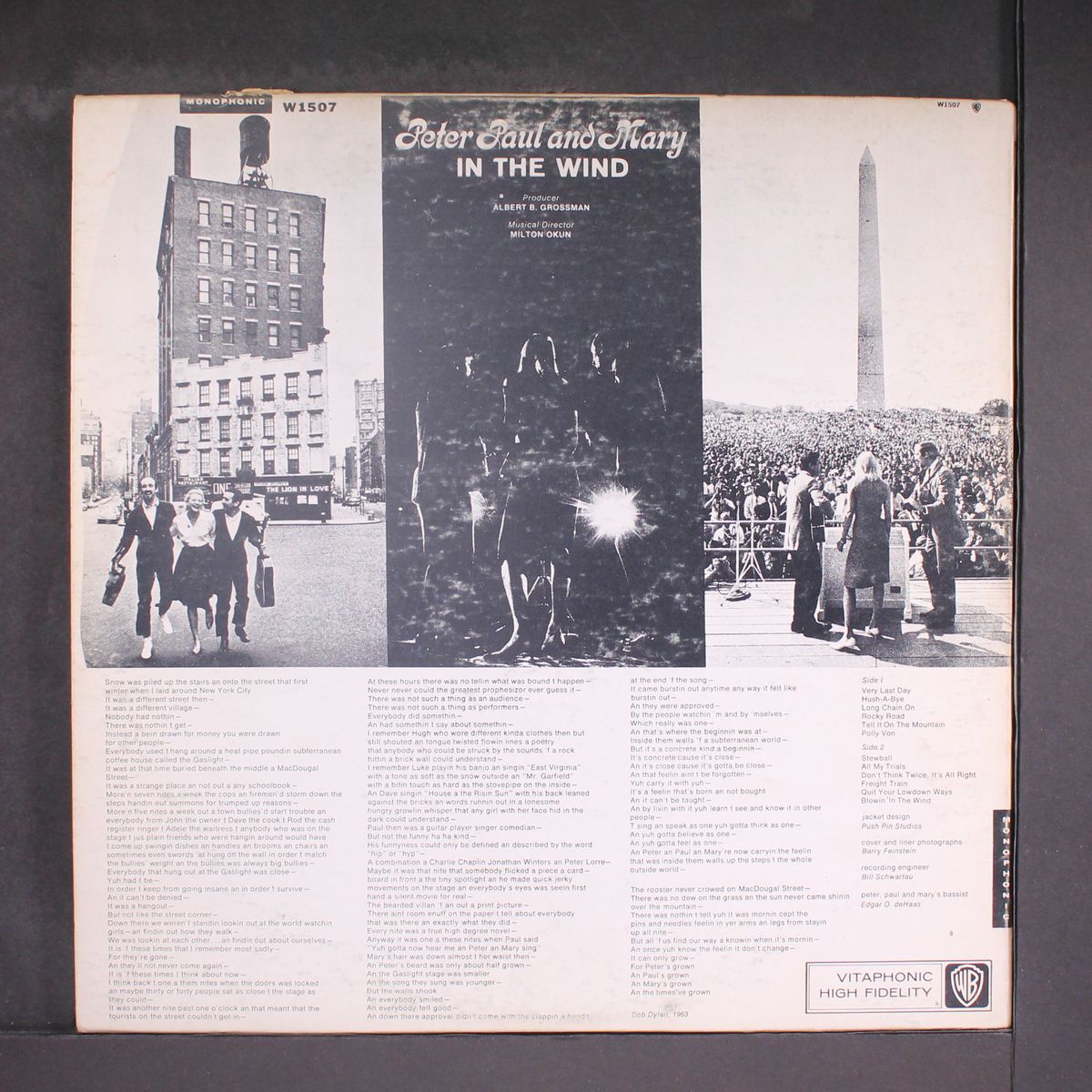 in the wind by PETER, PAUL & MARY