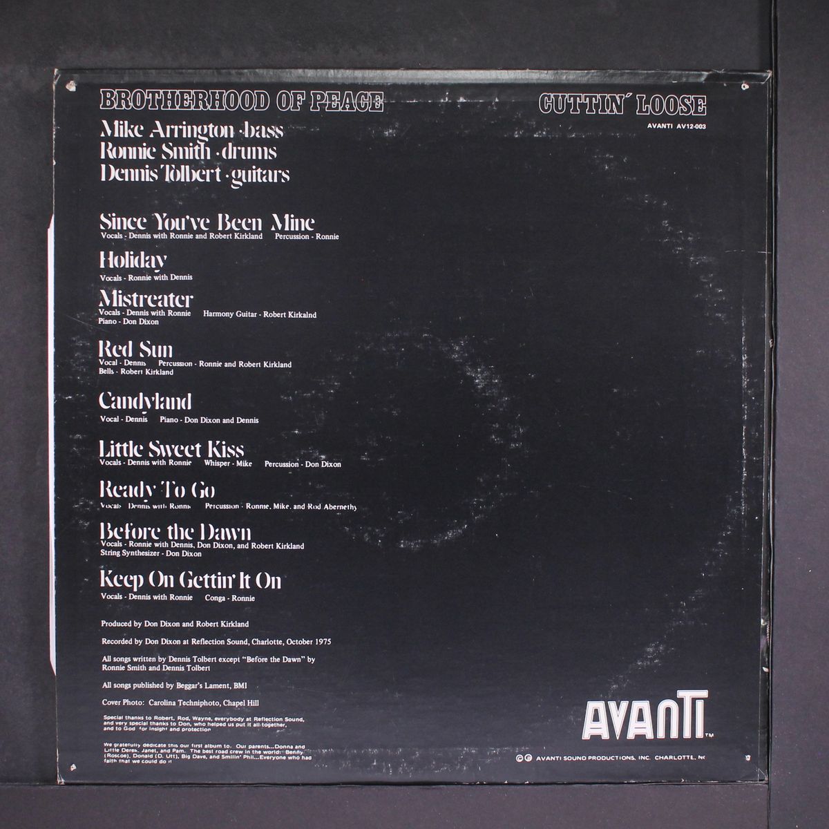 cuttin' loose by BROTHERHOOD OF PEACE