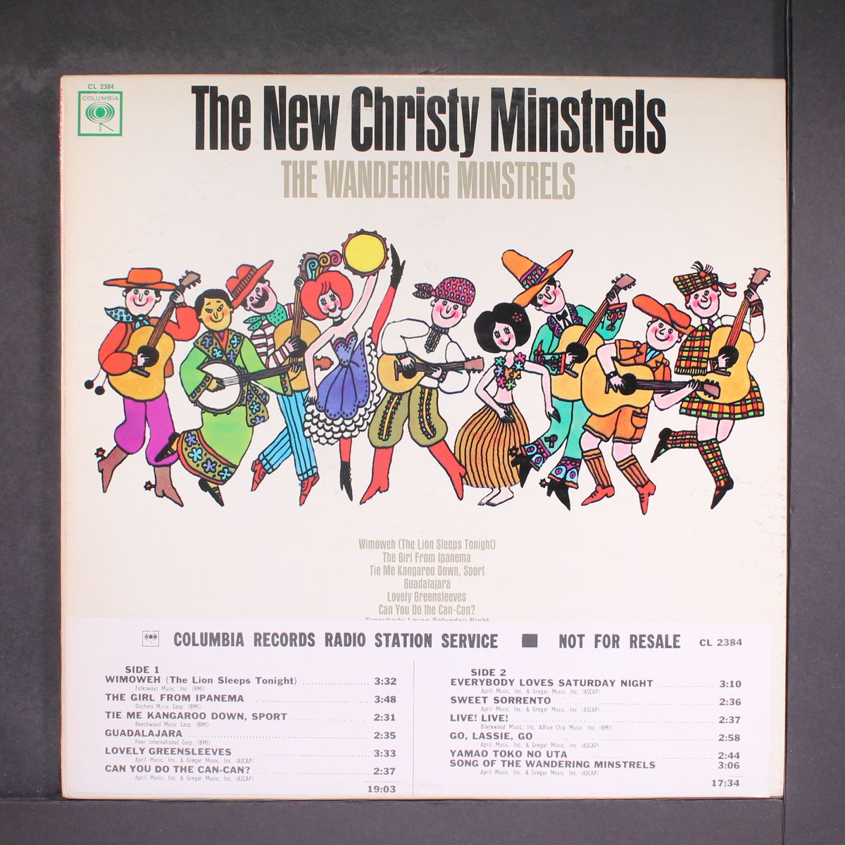 the wandering minstrels by NEW CHRISTY MINSTRELS