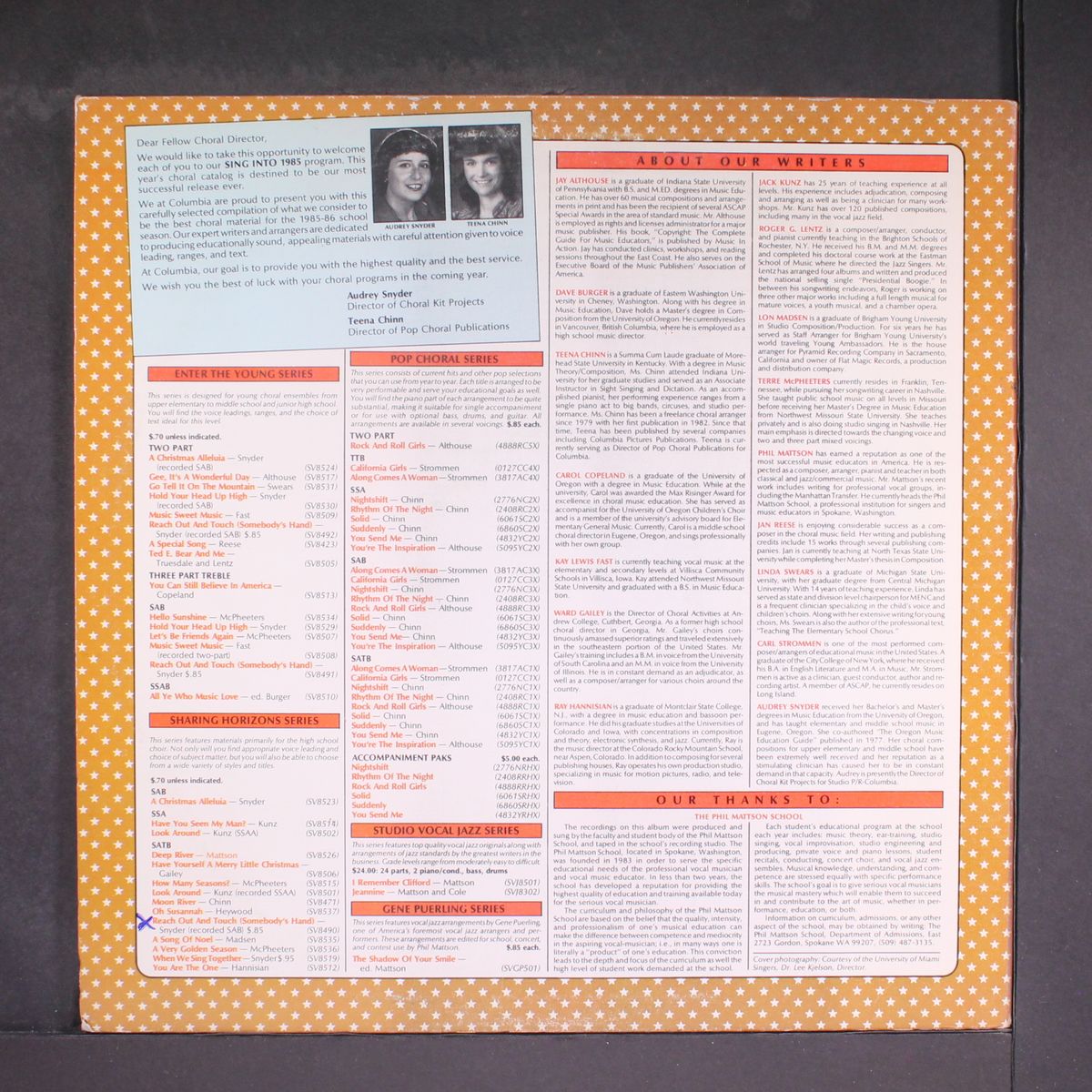 sing into 1985 by VARIOUS