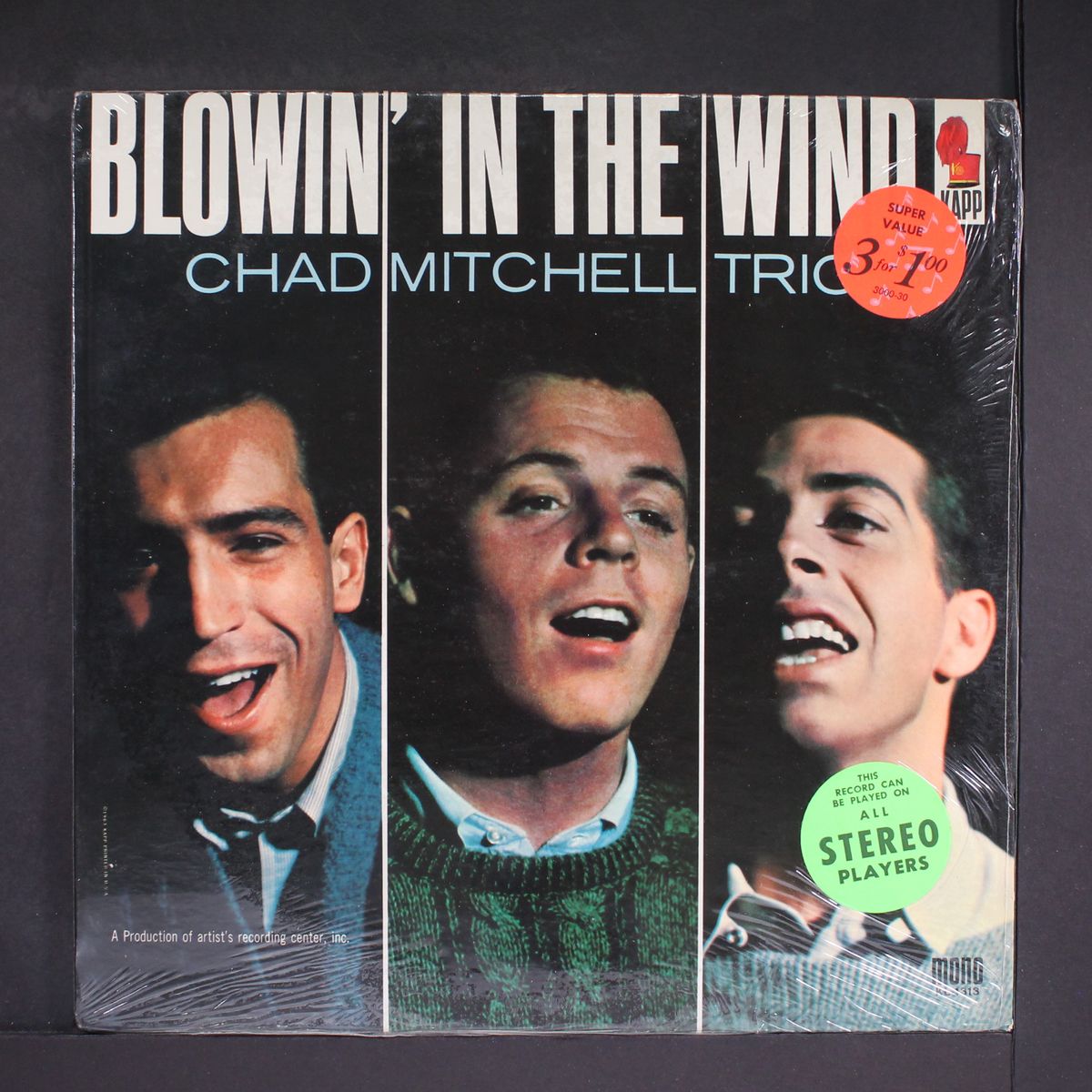 blowin' in the wind by CHAD MITCHELL TRIO