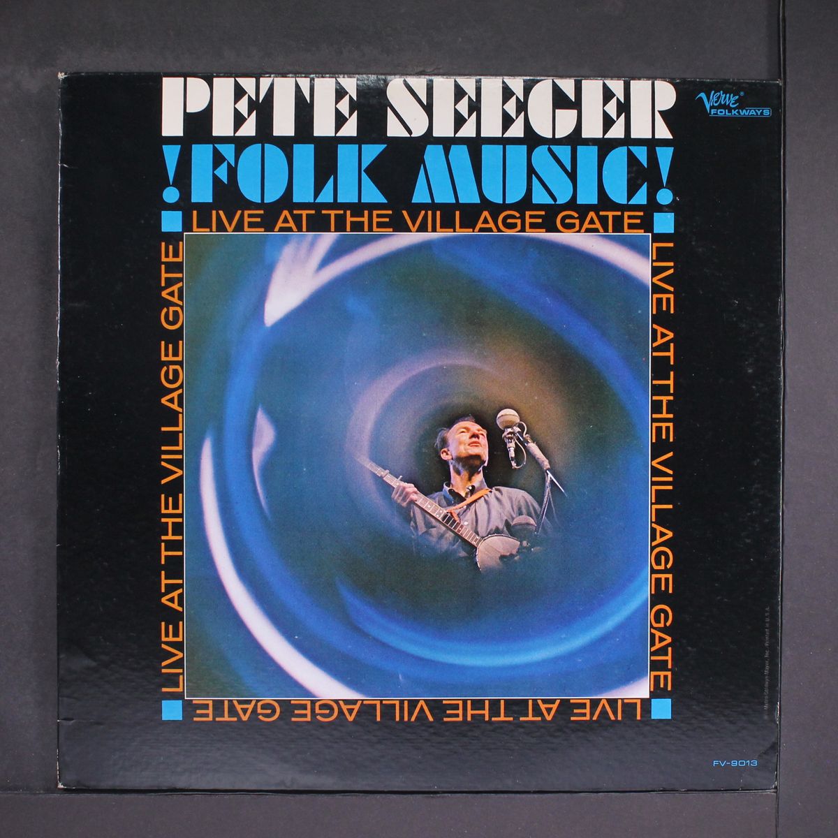 folk music live at the village gate by PETE SEEGER