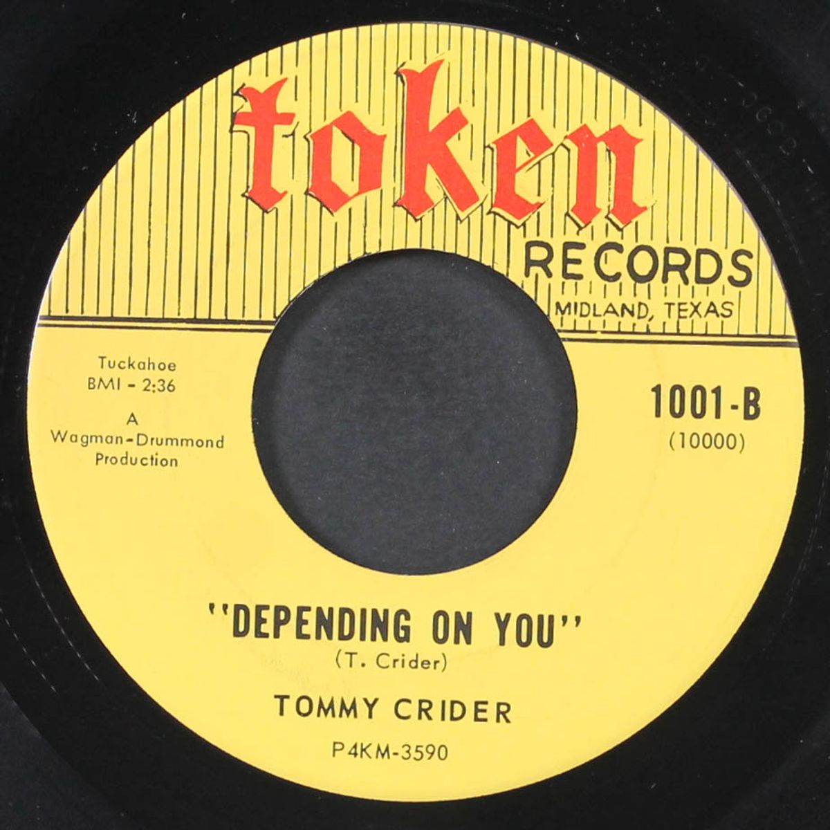 sandy / depending on you by TOMMY CRIDER