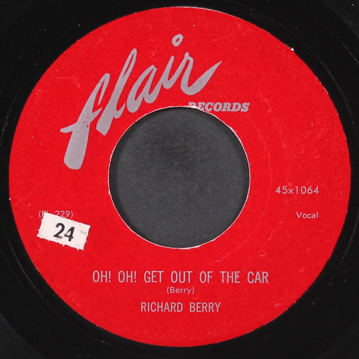 oh! oh! get out of the car / please tell me by RICHARD BERRY