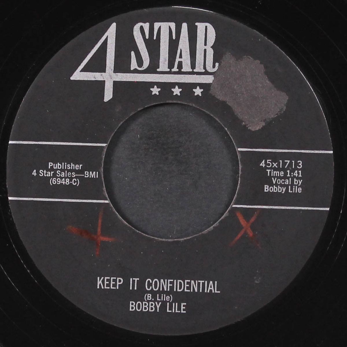 keep it confidential / then you'll know by BOBBY LILE