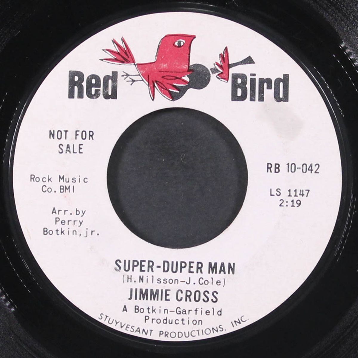 super-duper man / hey little girl by JIMMIE CROSS
