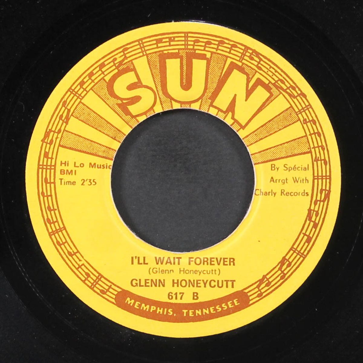 all night rock / i'll wait forever by GLENN HONEYCUTT
