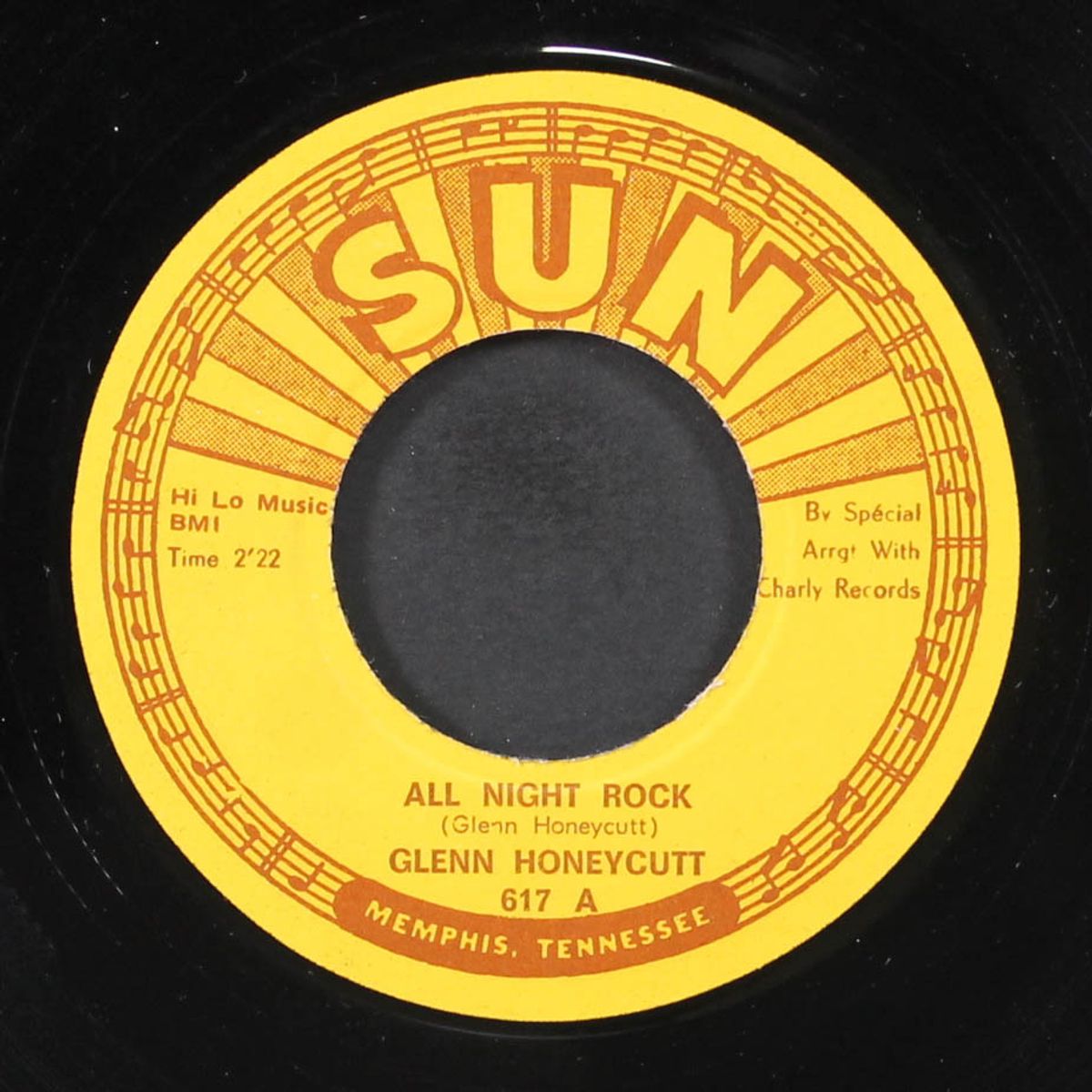all night rock / i'll wait forever by GLENN HONEYCUTT