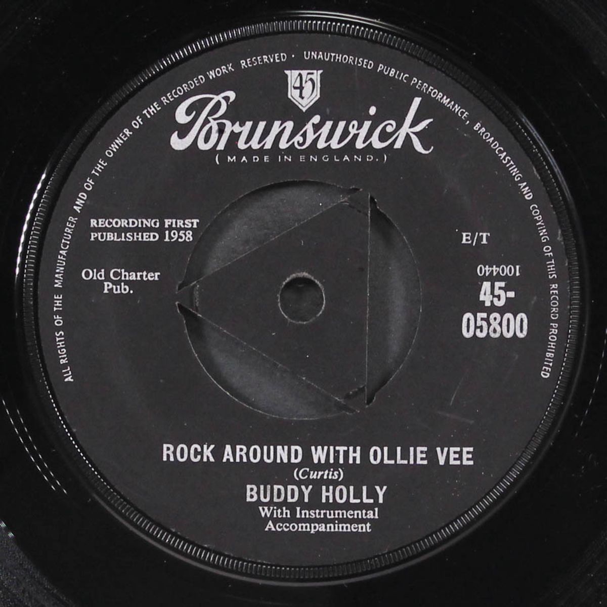 rock around with ollie vee / midnight shift by BUDDY HOLLY