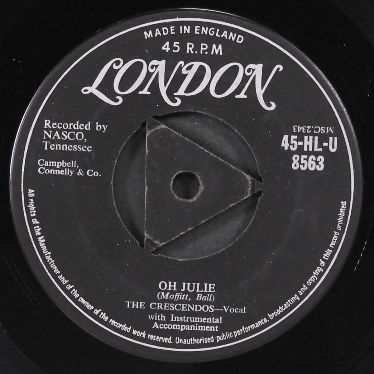 oh julie / my little girl by CRESCENDOS