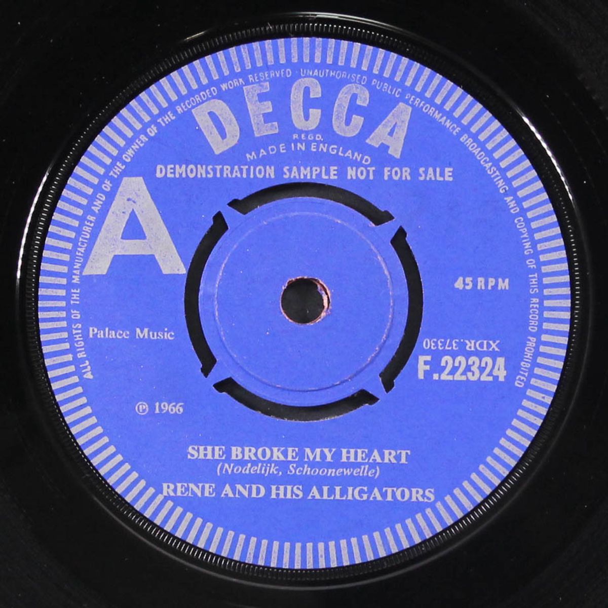 she broke my heart / i can wait by RENE & ALLIGATORS