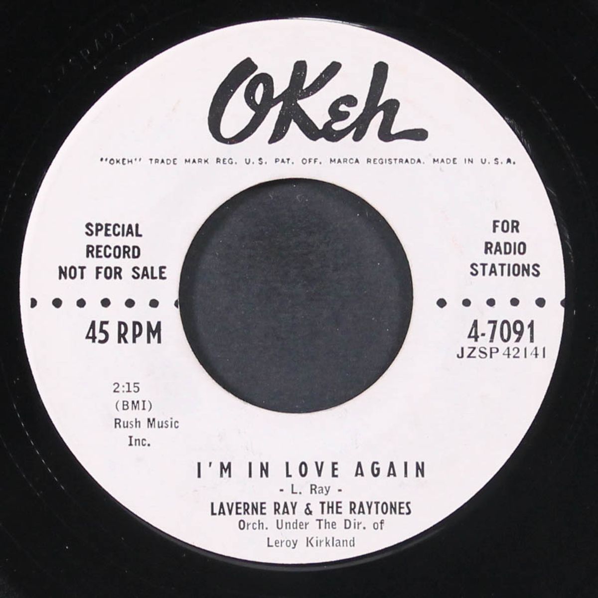 i've got that feeling / i'm in love again by LAVERNE RAY & RAYTONES