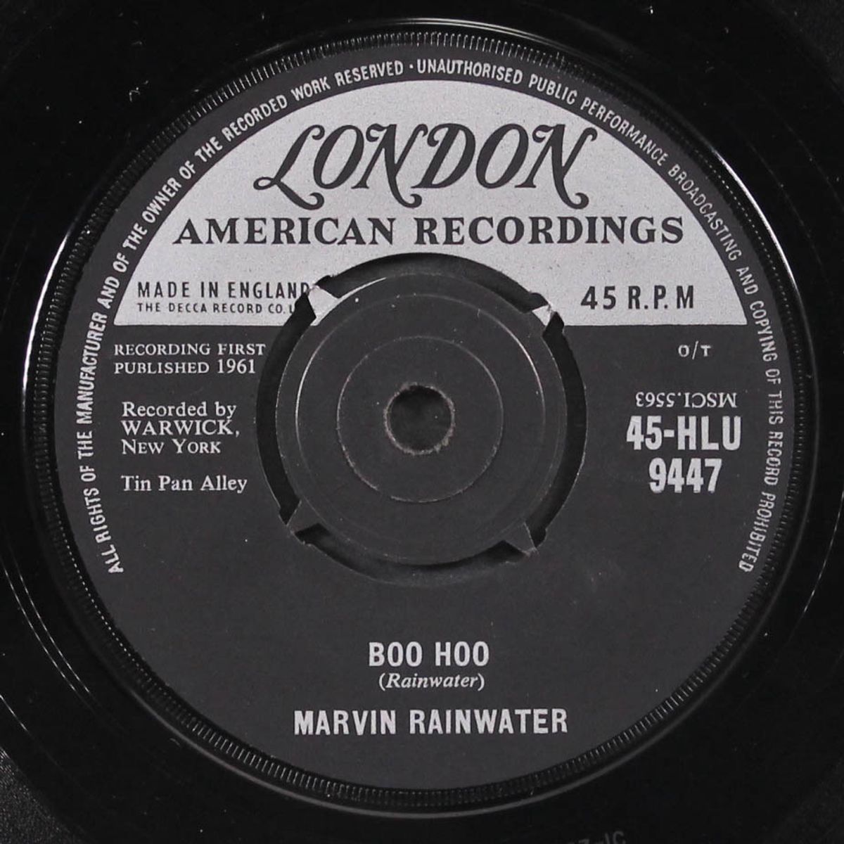 boo hoo / i can't forget by MARVIN RAINWATER