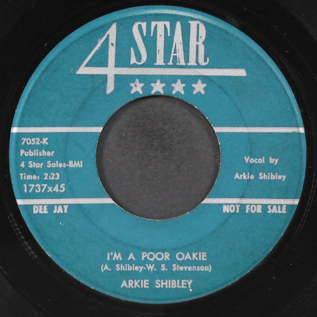 pick, pick pickin' (my guitar) / i'm a poor oakie by ARKIE SHIBLEY