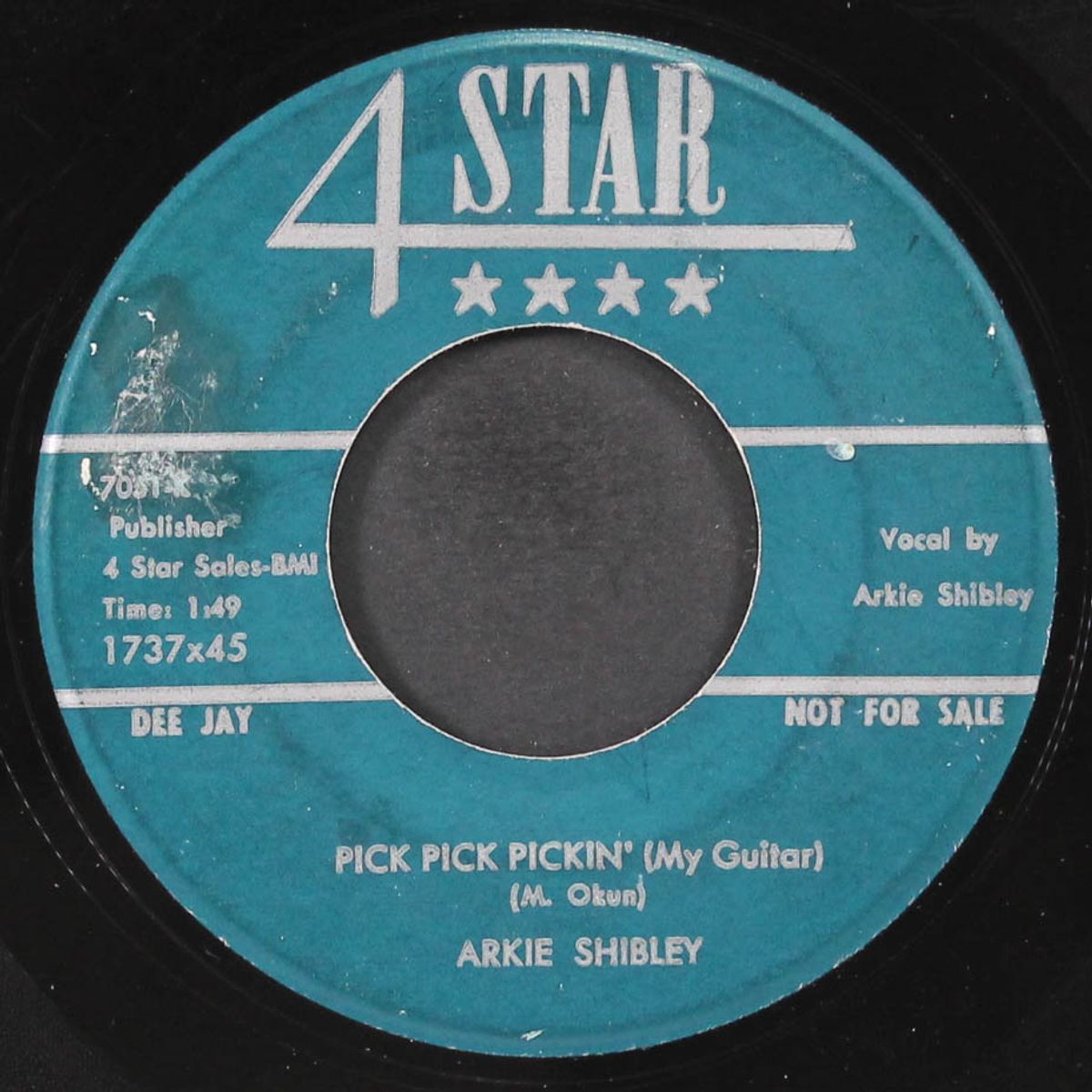 pick, pick pickin' (my guitar) / i'm a poor oakie by ARKIE SHIBLEY