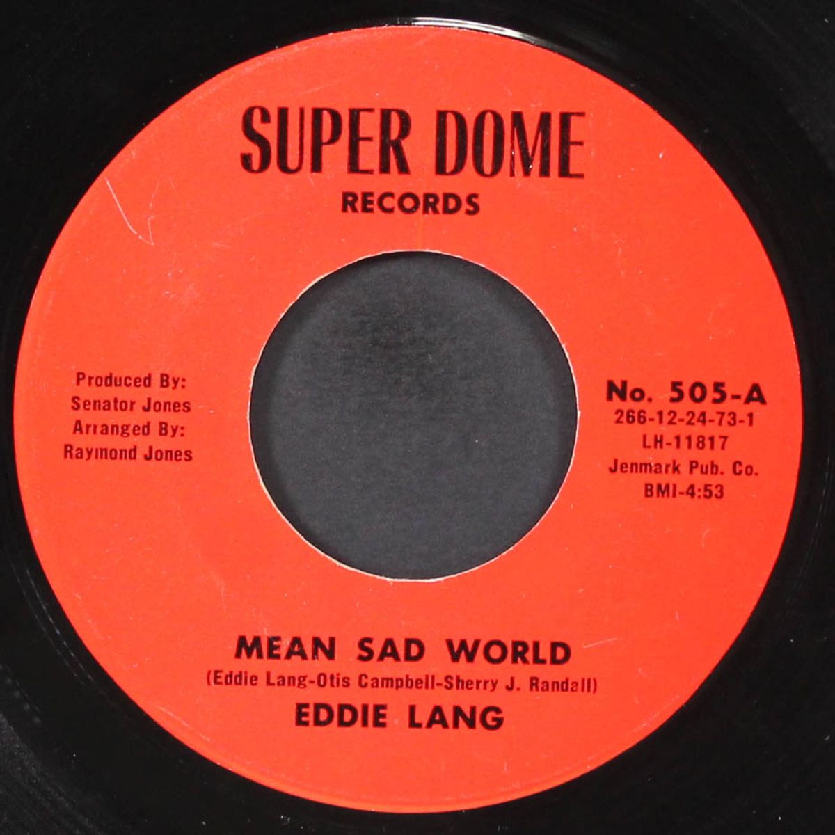 bring back those old days / mean sad world by EDDIE LANG