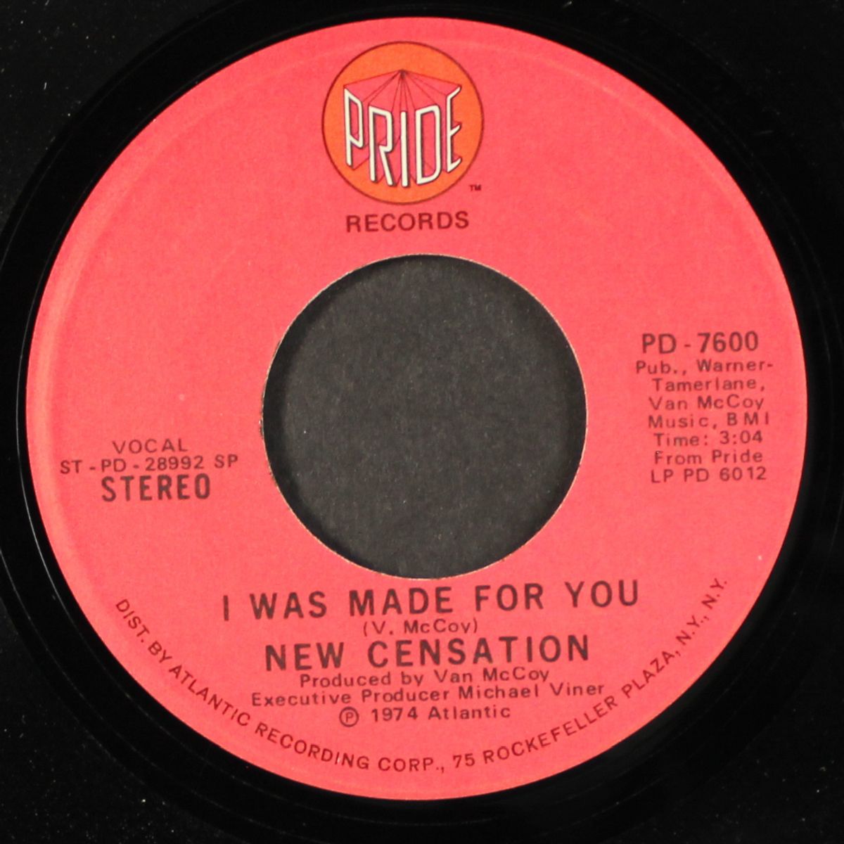 first round knockout / i was made for you by NEW CENSATION