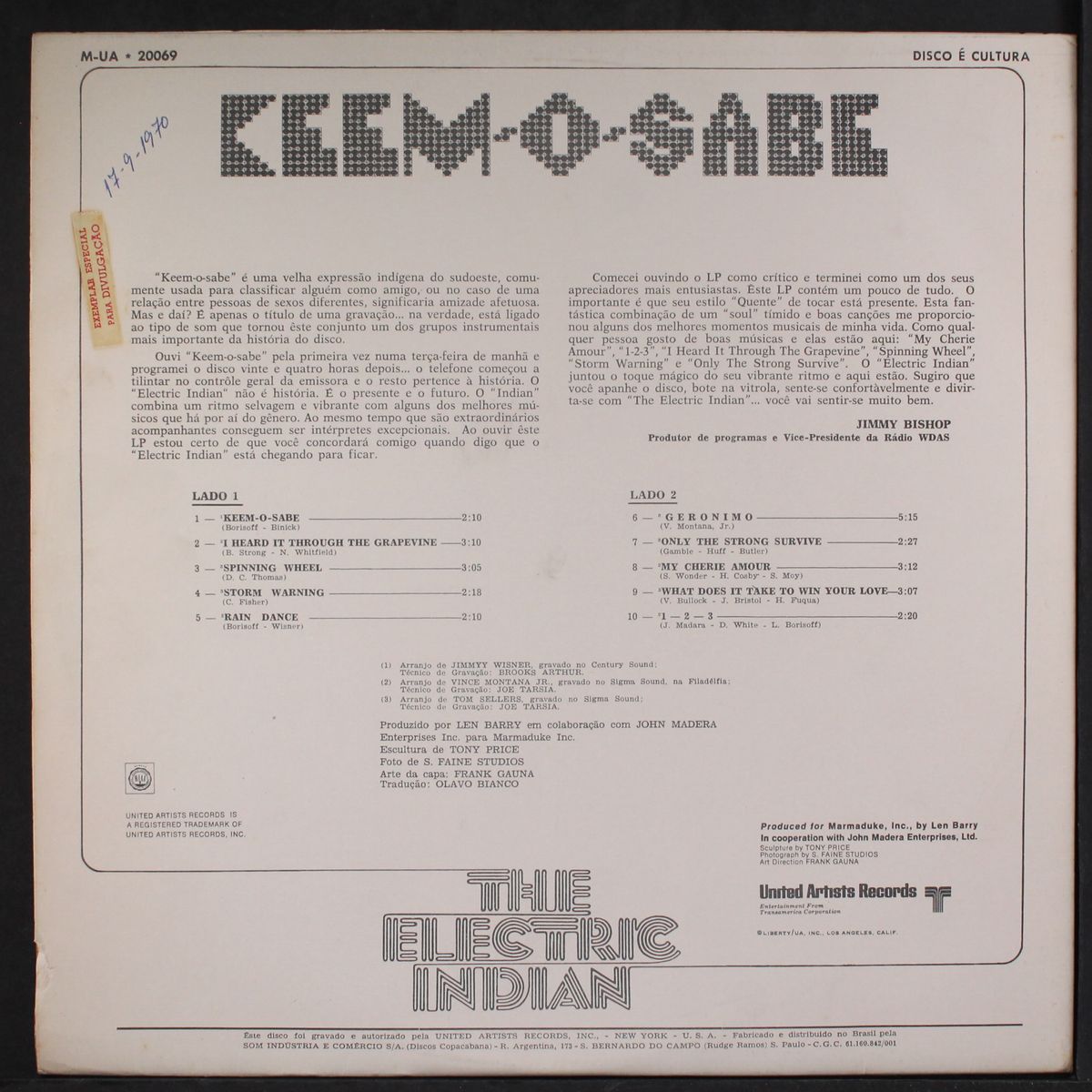 keem-o-sabe by ELECTRIC INDIAN