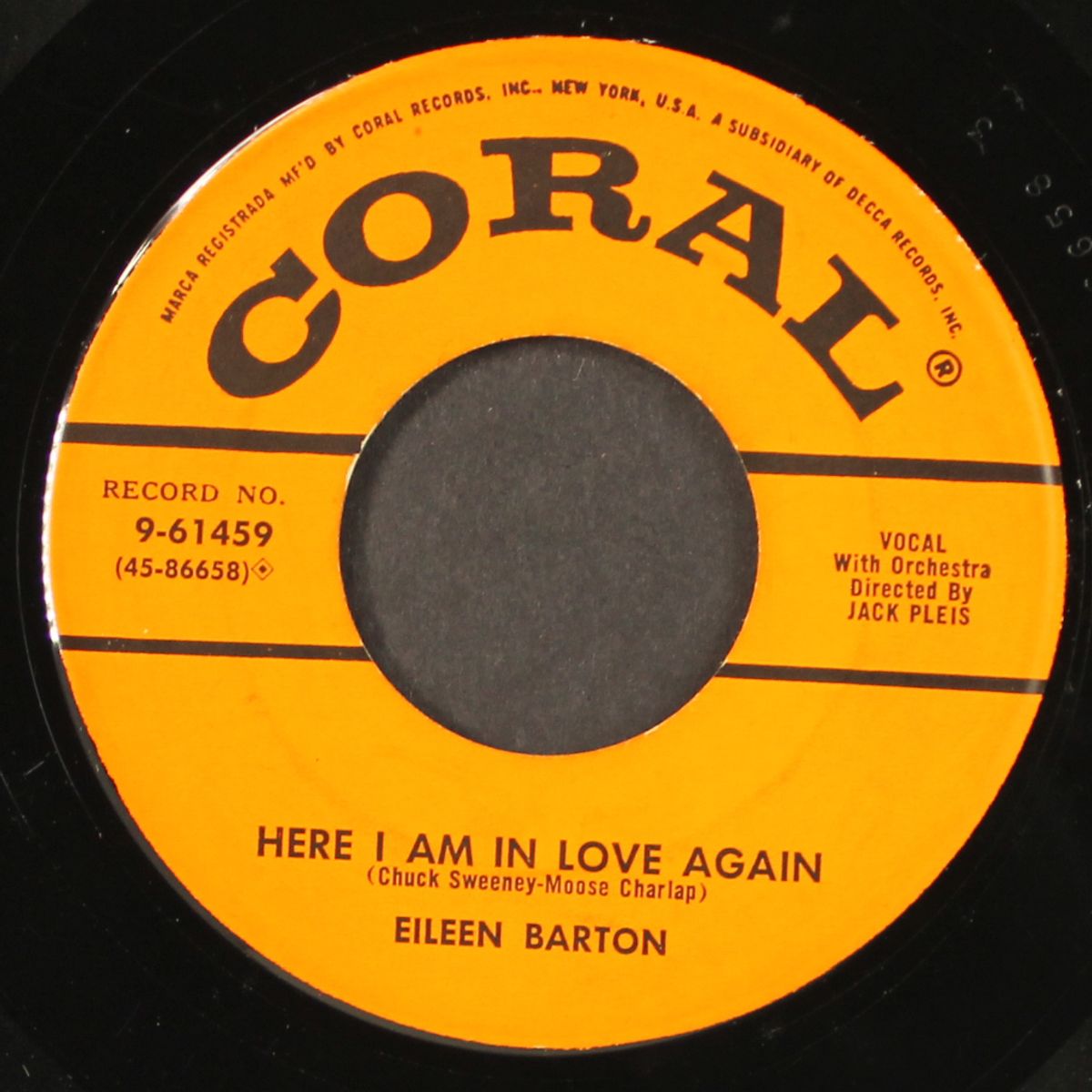 here i am in love again by EILEEN BARTON