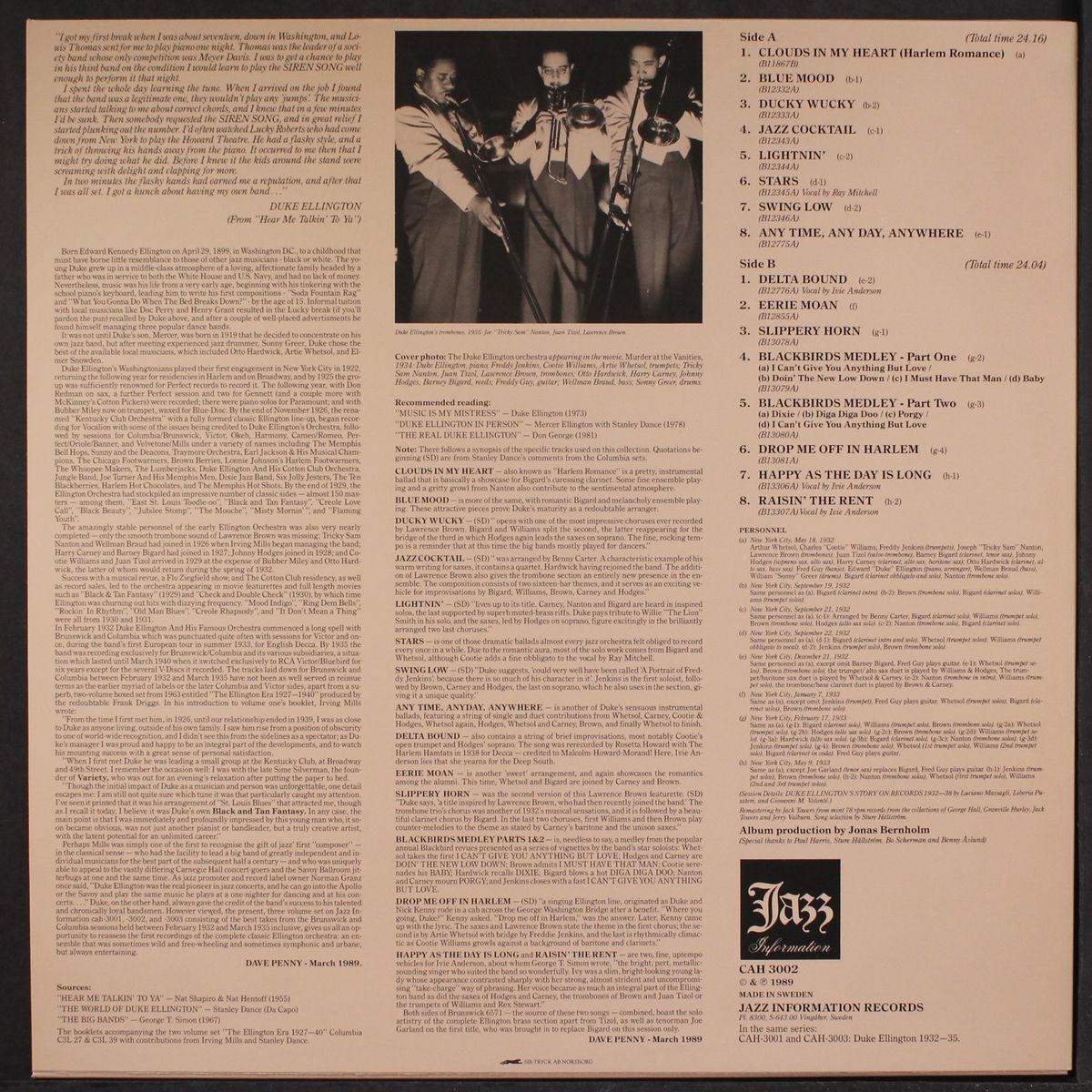 the brunswick sessions 1932-35, vol. 2 by DUKE ELLINGTON