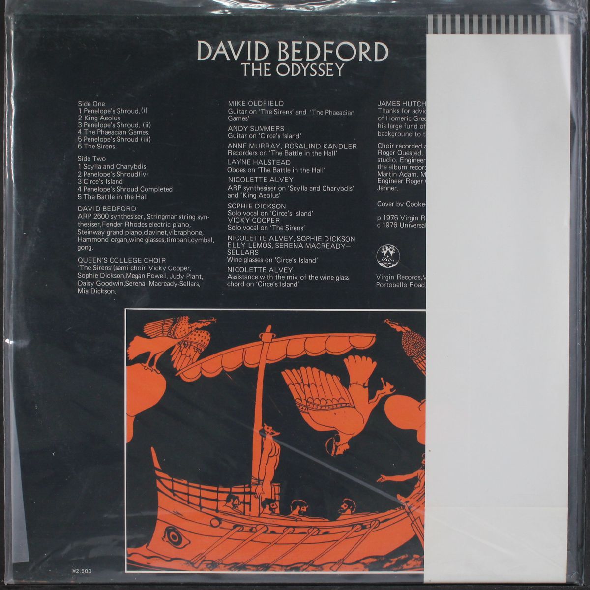 odyssey by DAVID BEDFORD