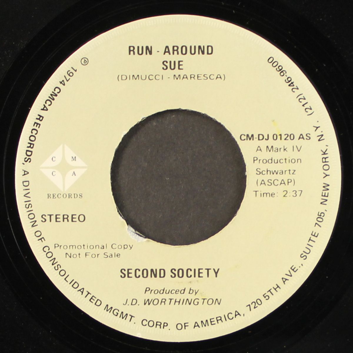 runaround sue / mono by SECOND SOCIETY
