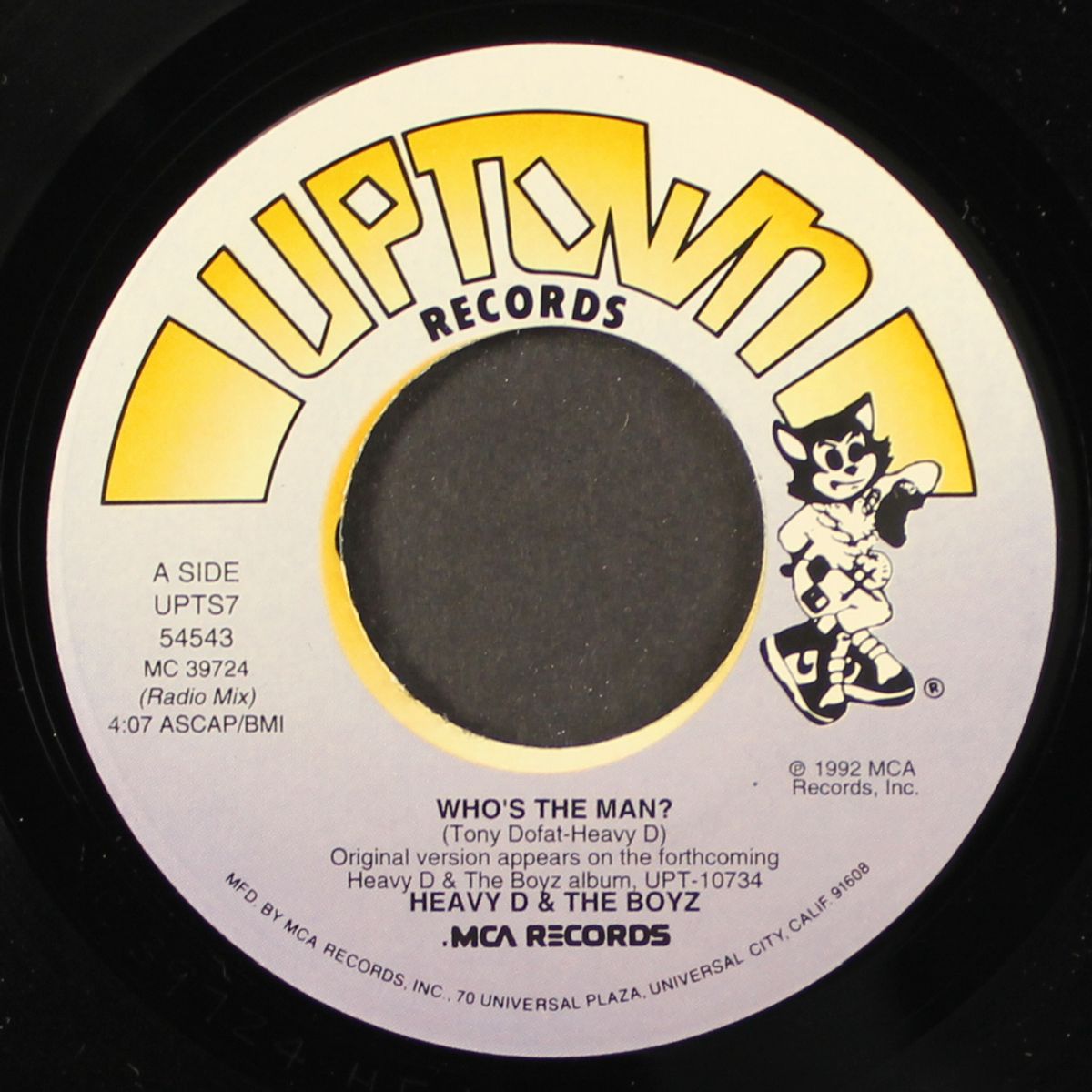 who's the man / instrumental by HEAVY D & THE BOYZ
