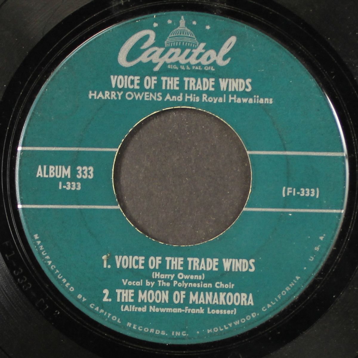 voice of the trade winds pt. 1 by HARRY OWENS