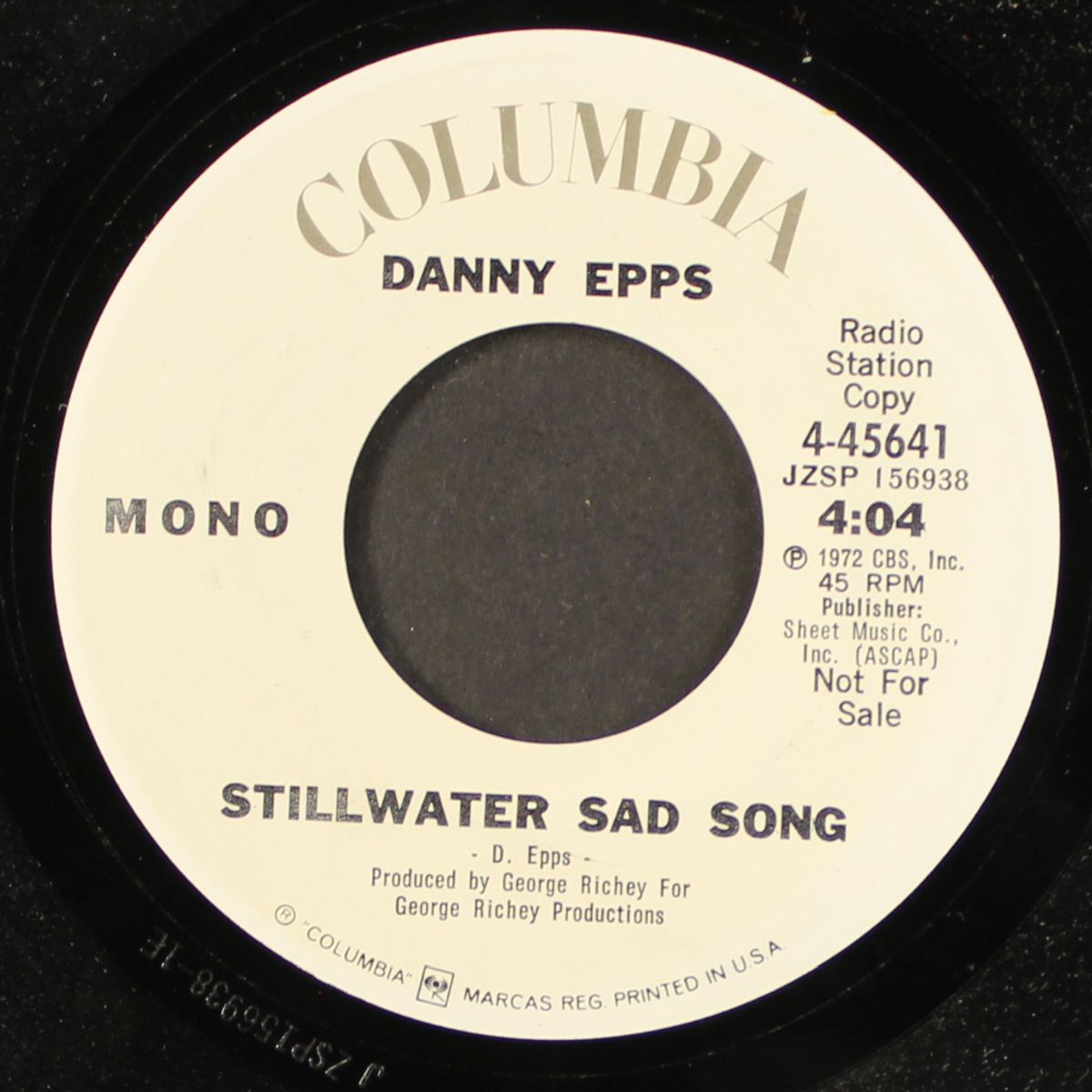 stillwater sad song / mono by DANNY EPPS