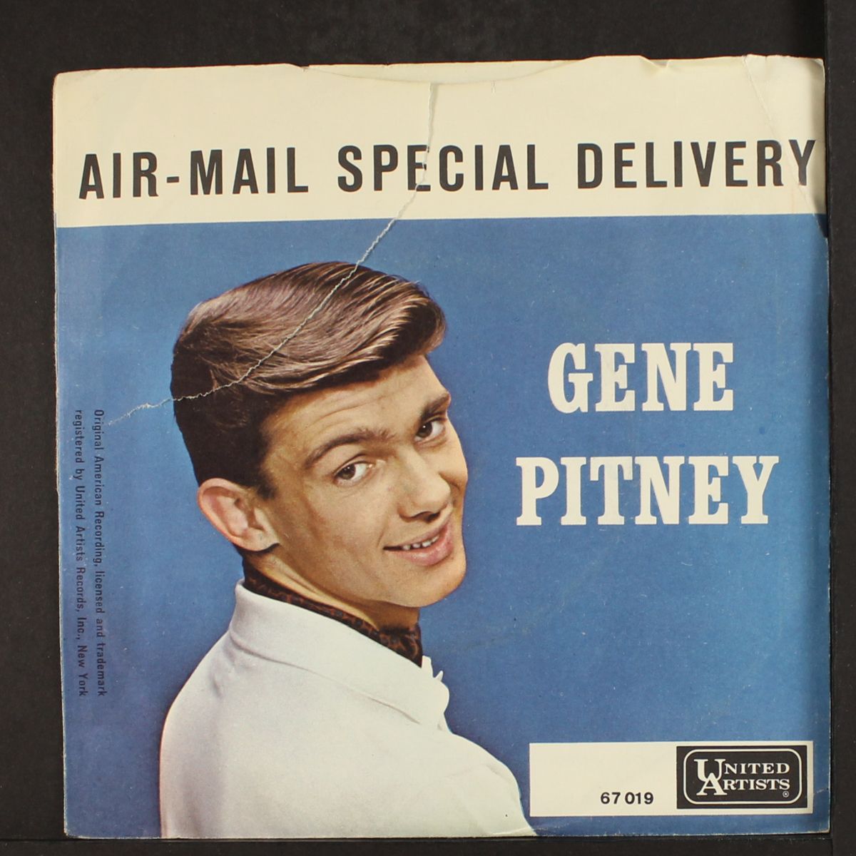 bleibe bei mir (town without pity) / airmail special delivery by GENE PITNEY
