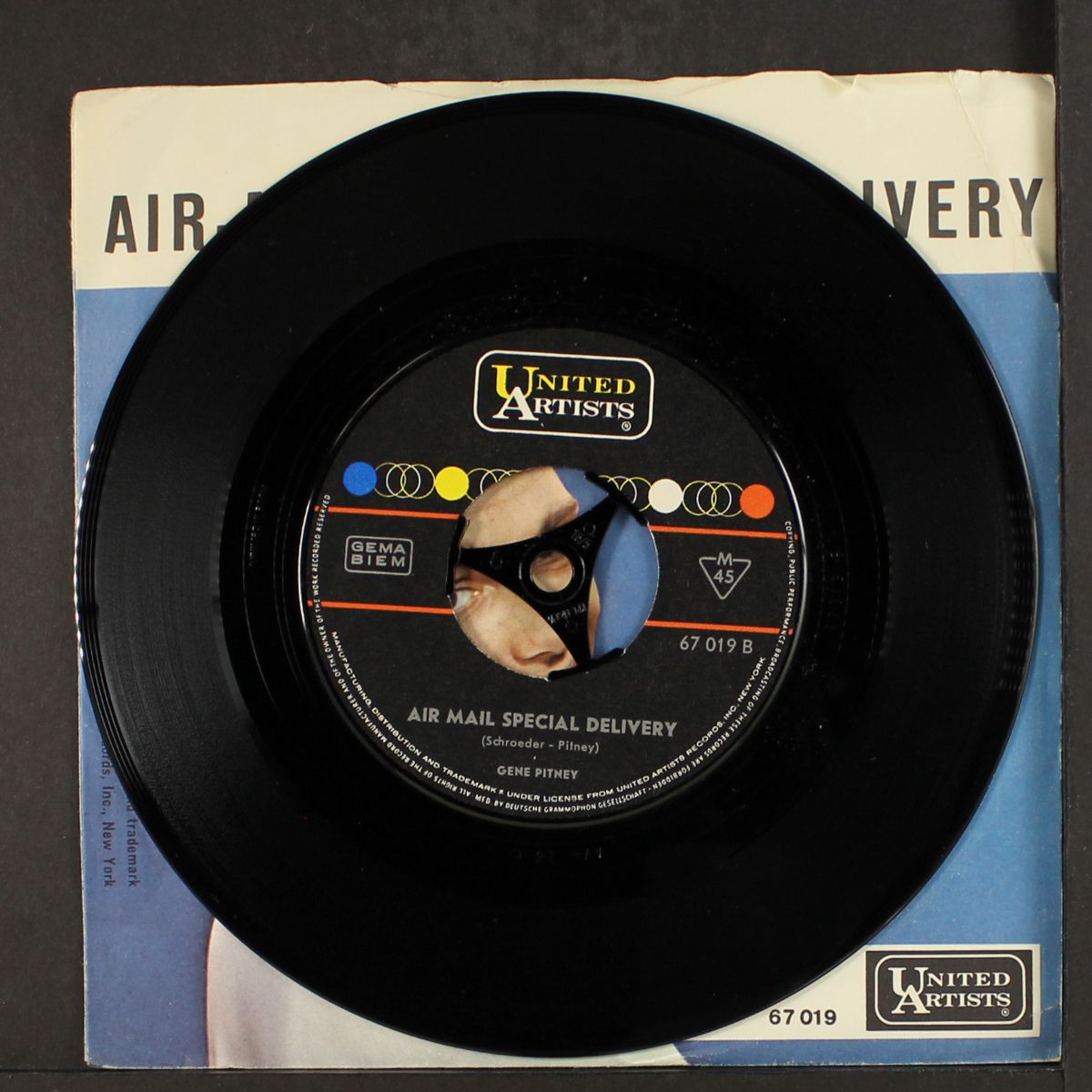 bleibe bei mir (town without pity) / airmail special delivery by GENE PITNEY