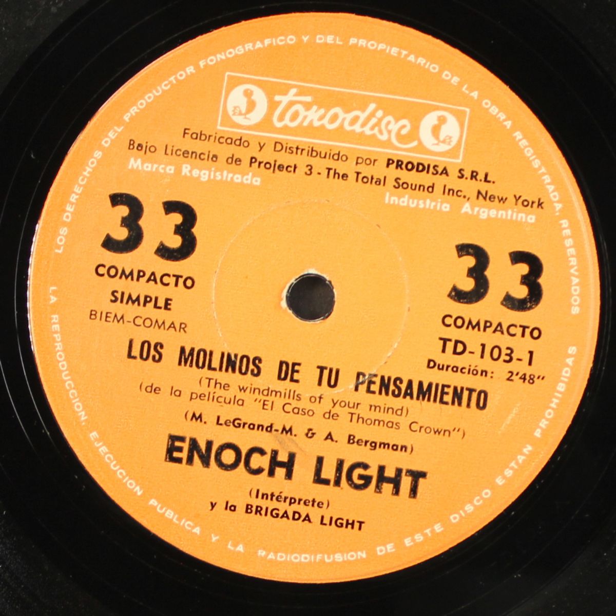 lullaby from rosemary's baby by ENOCH LIGHT