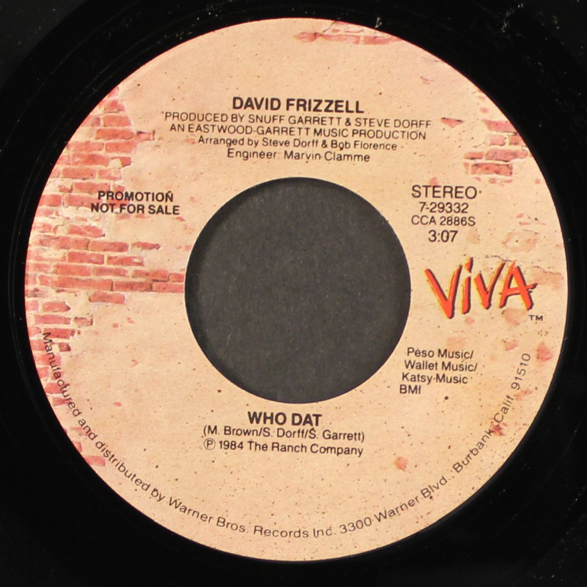 who dat by DAVID FRIZZELL