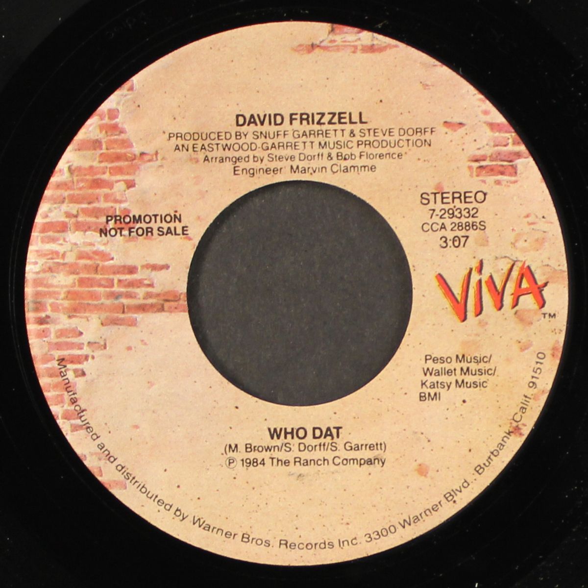 who dat by DAVID FRIZZELL