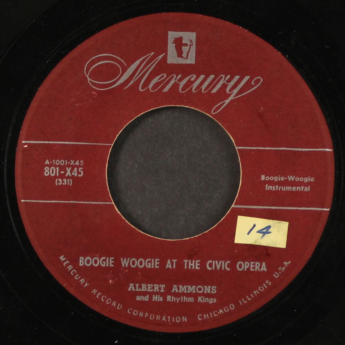 boogie woogie at the civic opera by ALBERT AMMONS