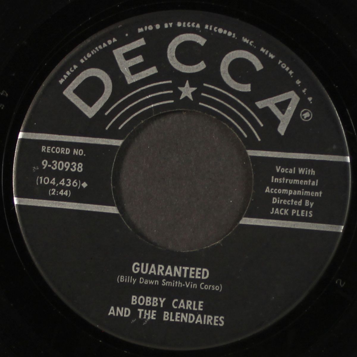 i got it bad and that ain't good by BOBBY CARLE & BLENDAIRES