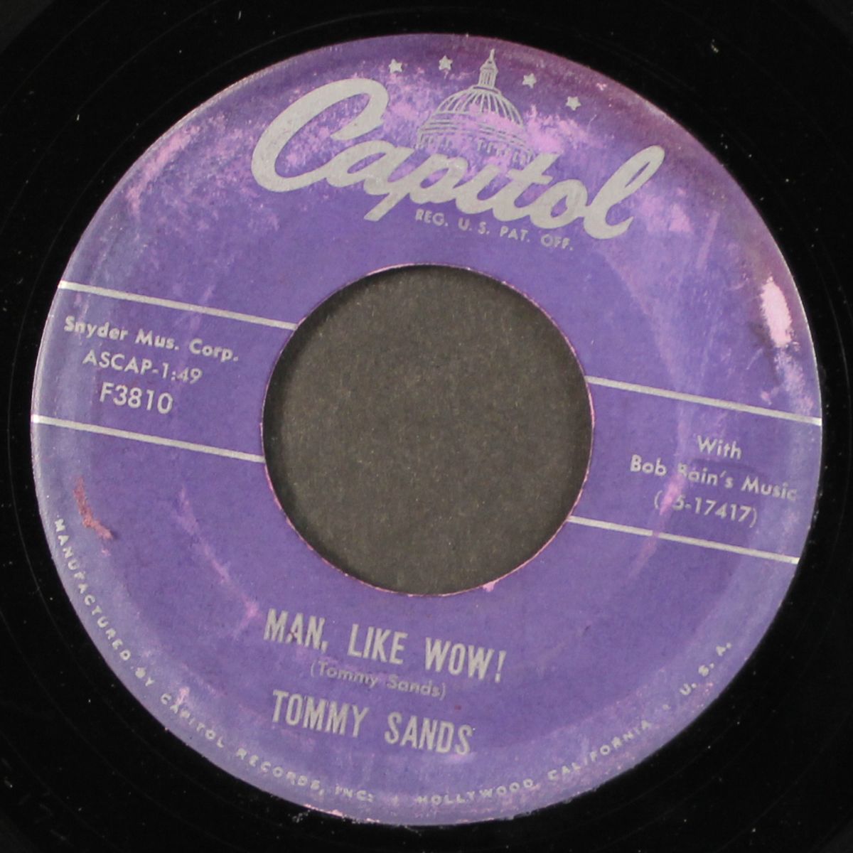 man, like wow! by TOMMY SANDS
