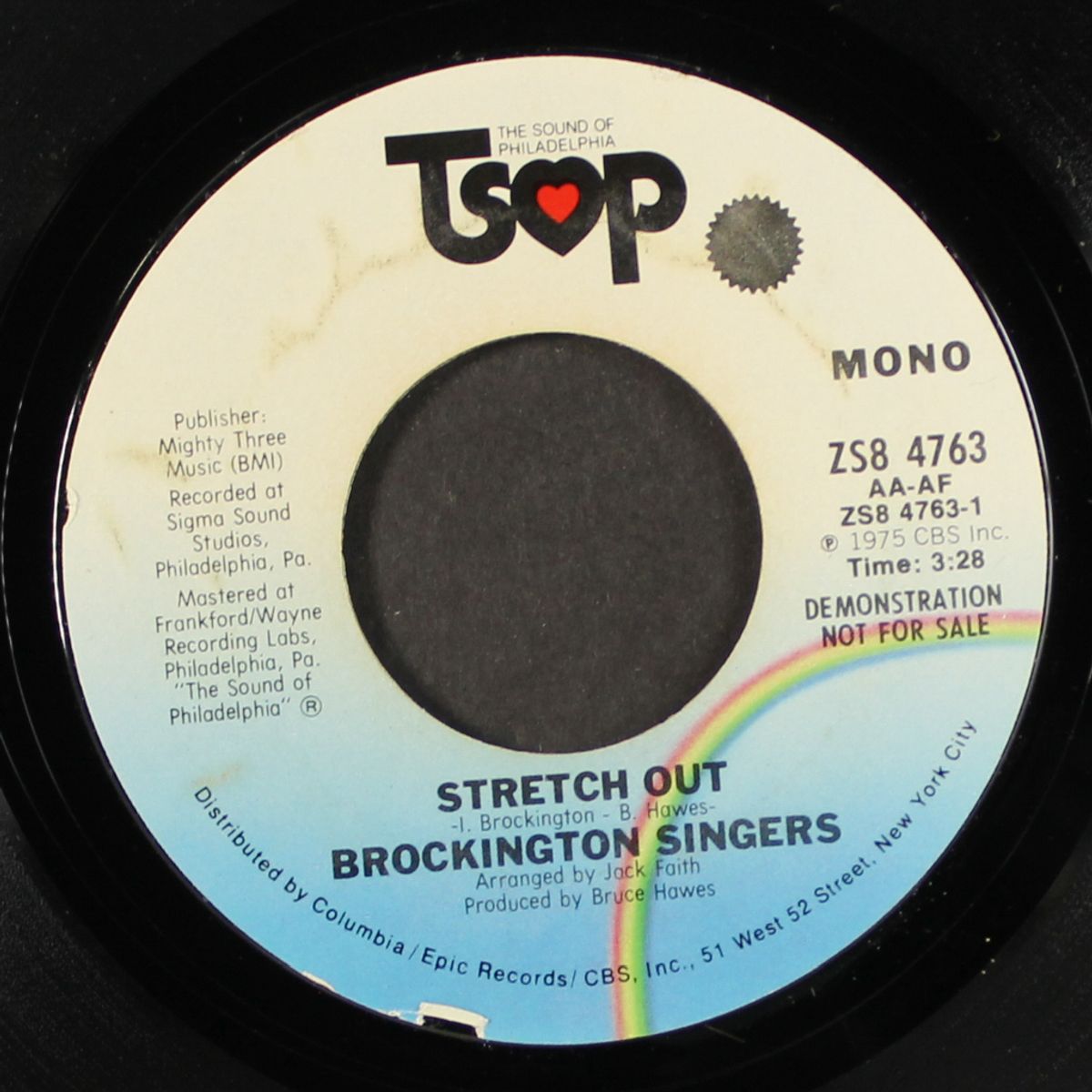 stretch out / mono by BROCKINGTON SINGERS