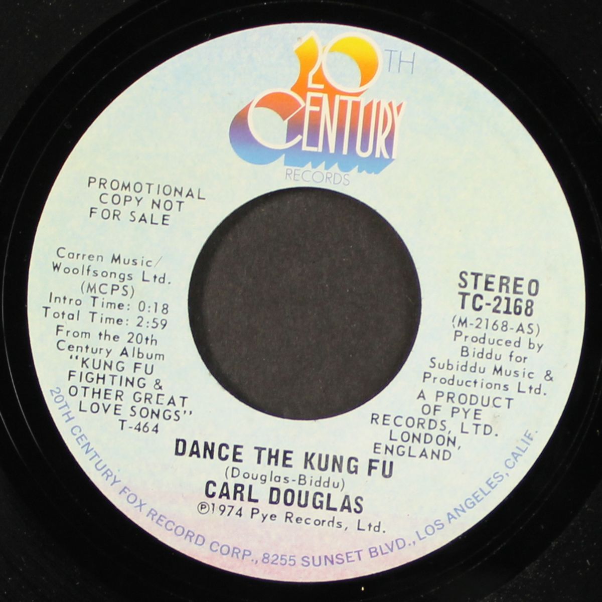 dance the kung fu / mono by CARL DOUGLAS
