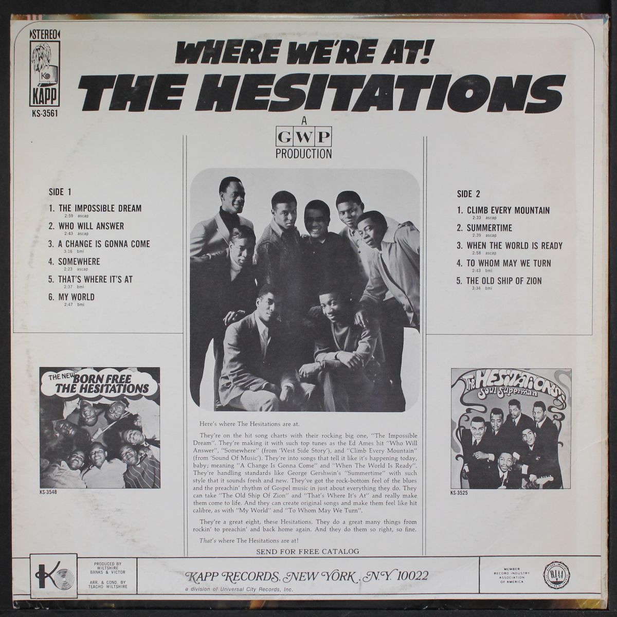 where we're at by HESITATIONS