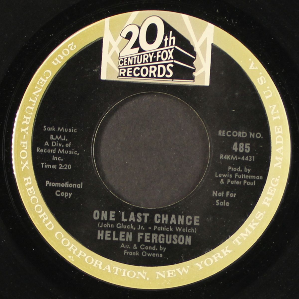 forgetfulness / one last chance by HELEN FERGUSON