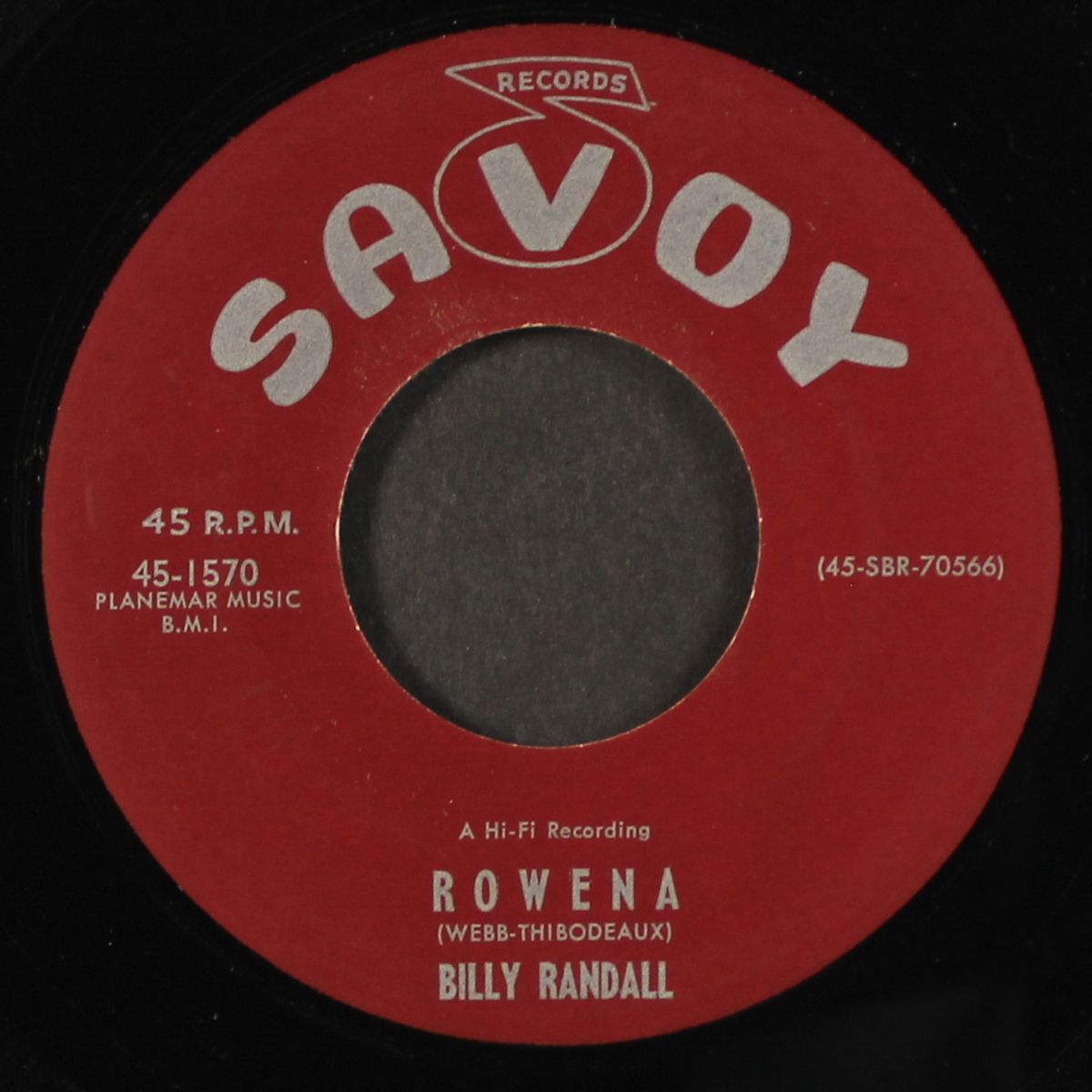 bye-bye-teacher / rowena by BILLY RANDALL