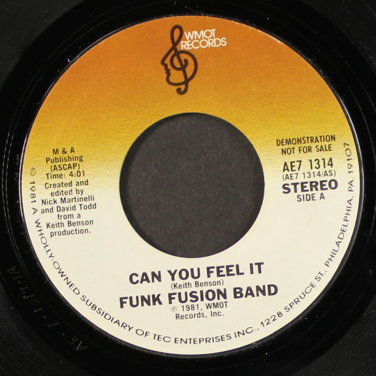 can you feel it / same by FUNK FUSION BAND