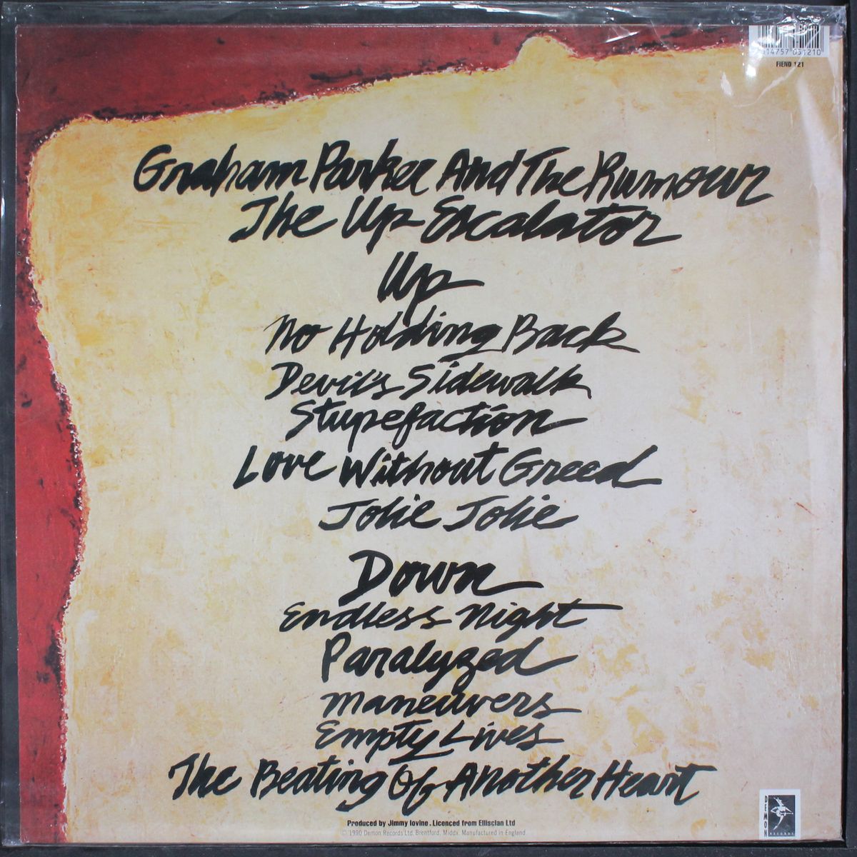 the up escalator by GRAHAM PARKER
