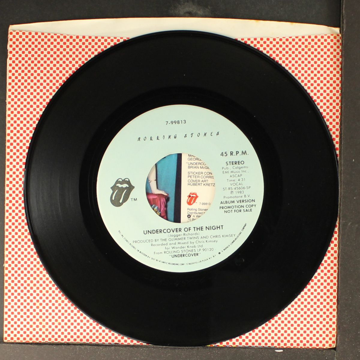 undercover of the night / edit by ROLLING STONES