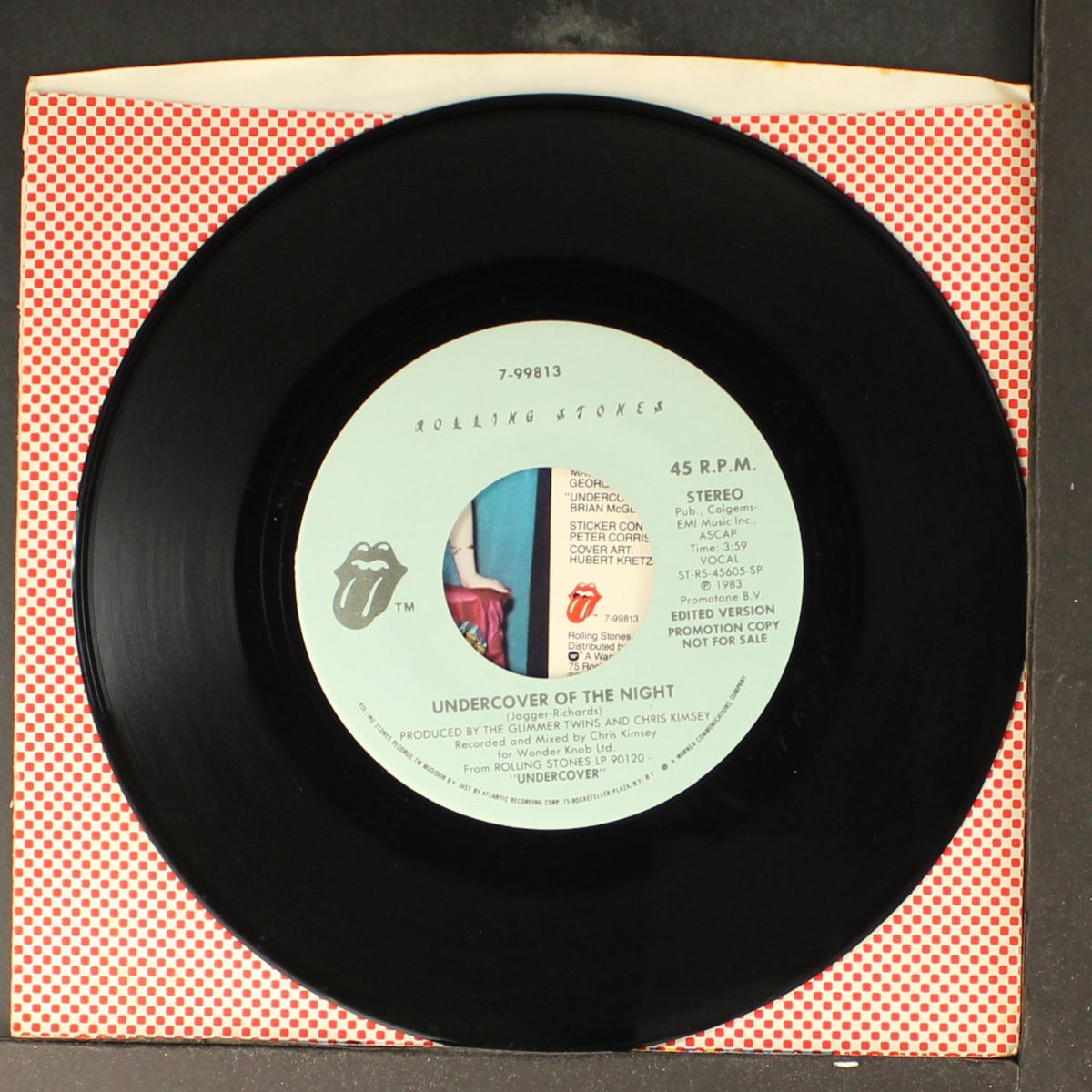 undercover of the night / edit by ROLLING STONES