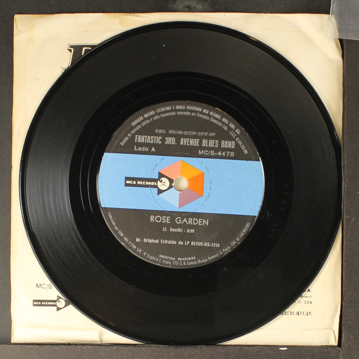 rose garden / if you don't want me by 3RD AVENUE BLUES BAND