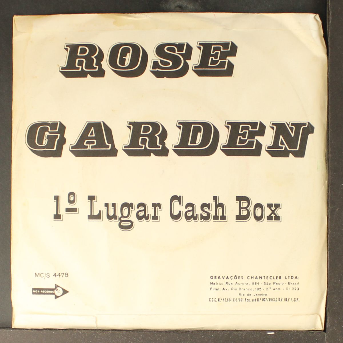 rose garden / if you don't want me by 3RD AVENUE BLUES BAND