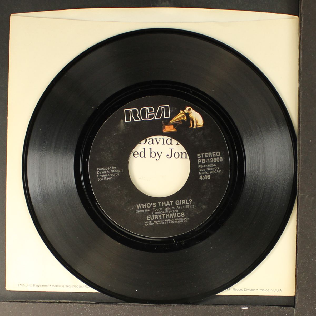 who's that girl / aqua by EURYTHMICS